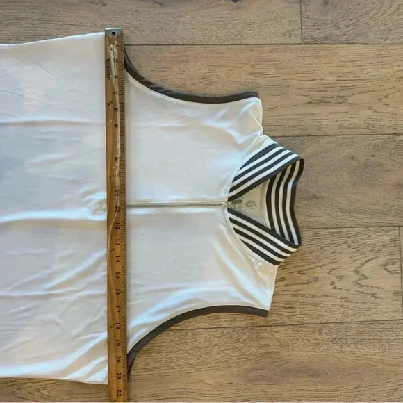 GGblue Womens Tank Top Ivory Tan XL - Picture 3 of 4